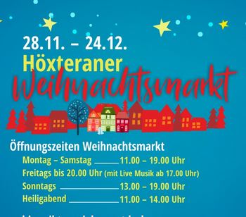 Höxteraner Weihnachtsmarkt_© Werbegemeinschaft Höxter_Kultur Kreis Höxter