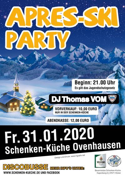 Aprés-Ski Party mit DJ Thomas
