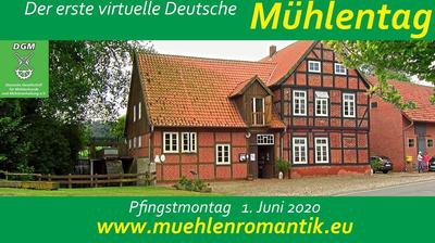 Erster virtueller Mühlentag_© Deutsche Gesellschaft für Mühlenkunde und Mühlenerhaltung e.V.