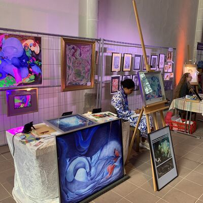 Bild vergr��ern: Impressionen vom Kunstmarkt 2023
