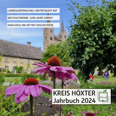 Bild vergrößern: Titelbild des Jahrbuchs 2024 des Kreises Höxter