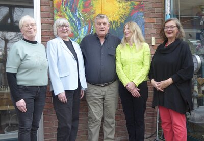 Die f&uuml;nf Kunstschaffenden des Kunst- und Kulturvereins ARTD Driburg._&copy; ARTD Driburg e.V._Kultur Kreis H&ouml;xter